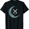 XRP Coin T-Shirt Internet Money Cryptocurrency Ripple Moon