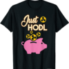 XRP Coin T-Shirt Just Hodl Ripple Cryptocurrency Digital