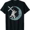 XRP Coin T-Shirt Mining Crypto Moon Man Miner Currency
