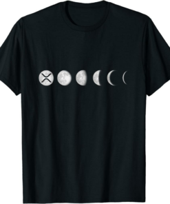 XRP Coin T-Shirt Moon Ripple Hodl Crypto Cryptocurrency