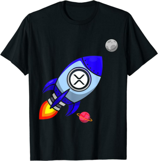 XRP Coin T-Shirt My Retirement Plan Is Ripple Retro Hodl