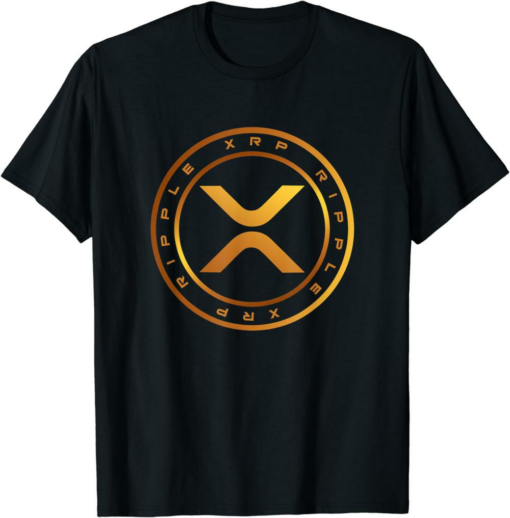 XRP Coin T-Shirt Ripple Crypto Digital Money XRP Token