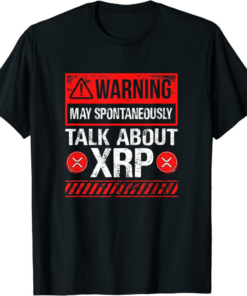 XRP Coin T-Shirt Ripple Crypto Hodl Cryptocurrency