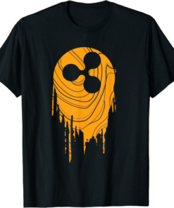 XRP Coin T-Shirt Ripple Cryptocurrency Blockchain Money