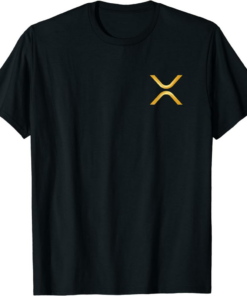 XRP Coin T-Shirt Ripple Cryptocurrency Vintage
