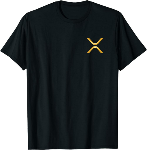 XRP Coin T-Shirt Ripple Cryptocurrency Vintage