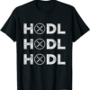 XRP Coin T-Shirt Ripple HODL Funny Crypto Gift