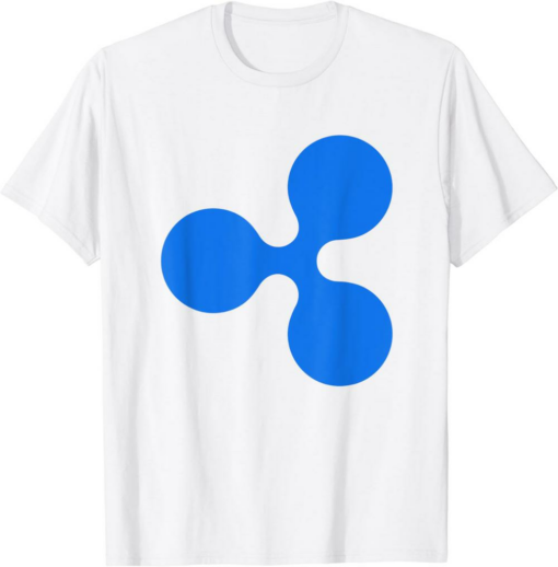 XRP Coin T-Shirt Ripple Logo Icon Cryptocurrency