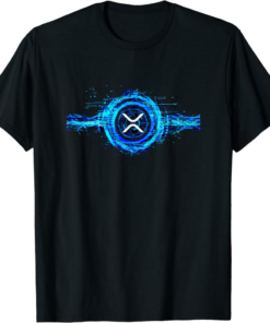 XRP Coin T-Shirt Ripple Magic Crypto Currency Digital