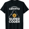XRP Coin T-Shirt Shadowy Crypto Super Coder Ripple