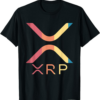 XRP Coin T-Shirt To The Moon Ripple Cryptocurrency Bitcoin