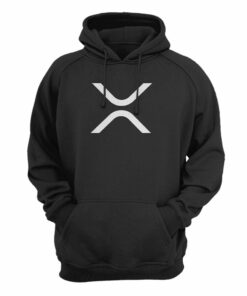 XRP (Ripple) Cryptocurrency Symbol Hoodie