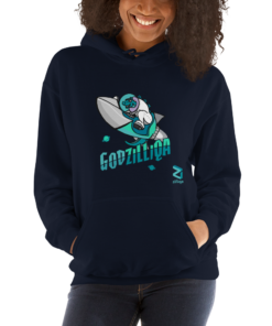 Zilliqa Merch - Godzilliqa WomanHoodie 3 Zilliqa Merch Godzilliqa WomanHoodie 4