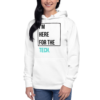 Zilliqa Merch – I’m here for the tech Women’s Pullover Hoodie
