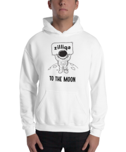 Zilliqa Merch - To the moon Men’s Hoodie 1 Zilliqa Merch To the moon Men's Hoodie 2