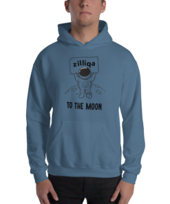 Zilliqa Merch - To the moon Men’s Hoodie 2 Zilliqa Merch To the moon Men's Hoodie 3