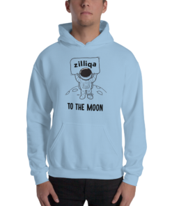 Zilliqa Merch - To the moon Men’s Hoodie 4 Zilliqa Merch To the moon Men's Hoodie 5