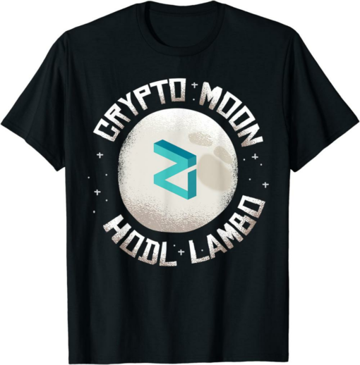 Zilliqa To The Moon T-Shirt Crypt To Moon Hodl Funny