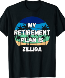Zilliqa To The Moon T-Shirt My Retirement Plan Is Zilliqa