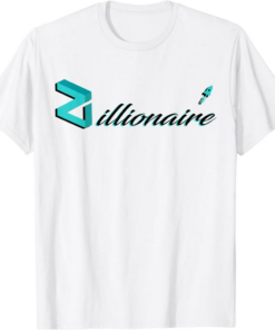 Zilliqa To The Moon T-Shirt Token Zillionaire Crypto