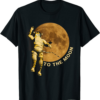 Black Doge Universe T-Shirt Astronaut Crypto To The Moon