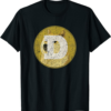Black Rodeo Doge Remill T-Shirt Vintage Dogecoin Logo