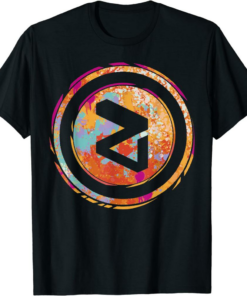 Build On Zilliqa T-Shirt Watercolor Cryptocurrency