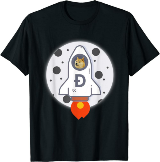 Doge Universe T-Shirt Dogecoin To The Moon Crypto