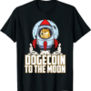Doge Universe T-Shirt Dogecoin To The Moon Shiba Rocket