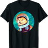 Doge Universe T-Shirt To The Moon Astronaut Crypto Dogecoin
