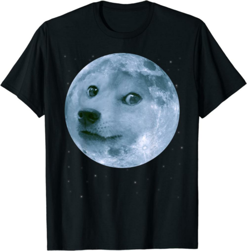 Doge Universe T-Shirt To The Moon Funny Meme Crypto