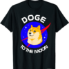 Doge Universe T-Shirt To The Moon Funny Space Astronaut
