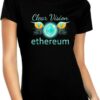 Ethereum Surface T-Shirt Crypto Clear Vision Logo