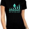 Ethereum Surface T-Shirt Crypto Currency Blockchain Logo