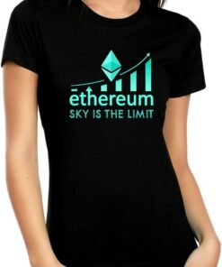 Ethereum Surface T-Shirt Crypto Currency Blockchain Logo