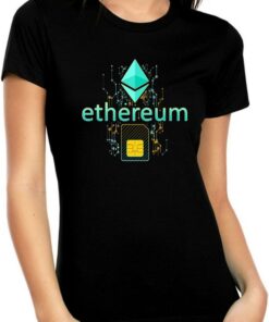 Ethereum Surface T-Shirt Crypto Currency Eth Digital