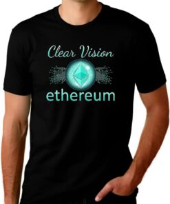 Ethereum Surface T-Shirt Crypto Eth Logo Blockchain