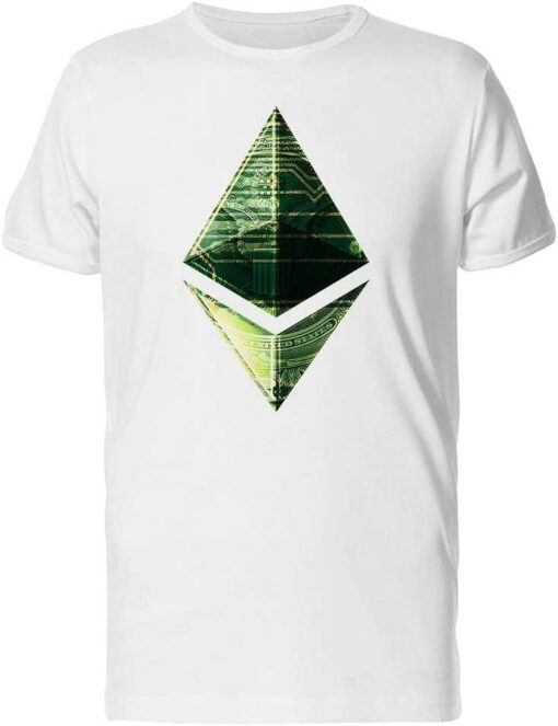 Ethereum Surface T-Shirt Cryptocurrency Art Logo Blockchain