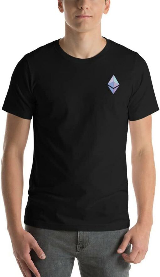 Ethereum Surface T-Shirt Logocool Cryptocurrency Eth Lovers