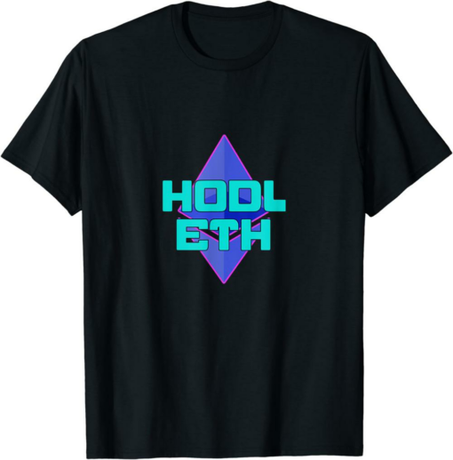 Hodl Gang Ethereum T-Shirt Eth Cryptocurrency Trader