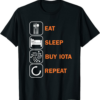 Iota City T-Shirt Motif Food Sleep Buy Krypto Miota