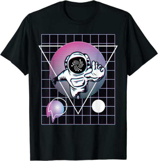 Iota Color Cloud T-Shirt Outer Space Cryptocurrency