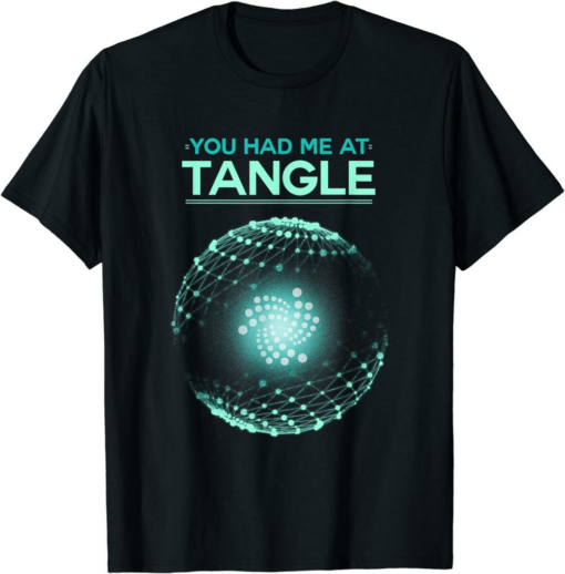 Iota Color Cloud T-Shirt You Had Me At Tangle Cryptocurrency