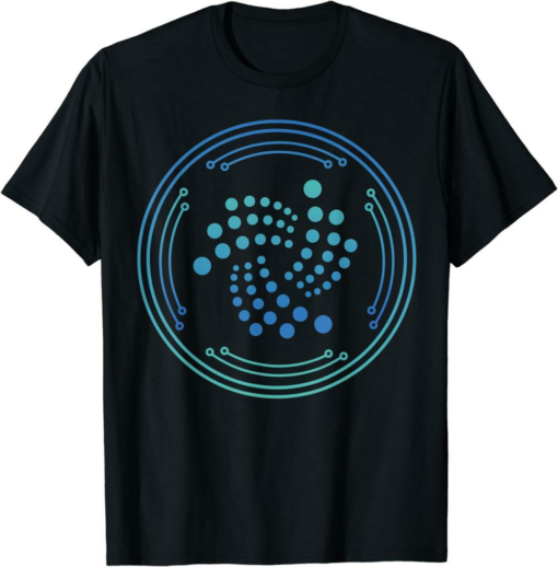 Iota Floating T-Shirt Crypto Digital Money Investors