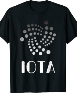 Iota Floating T-Shirt Cryptocurrency Digital Millionaire