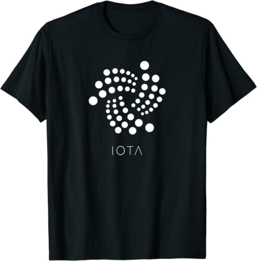 Iota Floating T-Shirt Logo Miota Crypto Investors