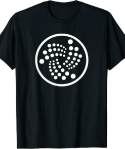 Iota Floating T-Shirt Miota Cryptocurrency Blockchain