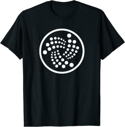 Iota Floating T-Shirt Miota Cryptocurrency Blockchain