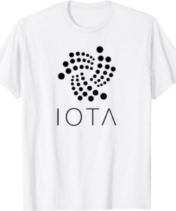 Iota Floating T-Shirt Official Logo Crypto Token Investors