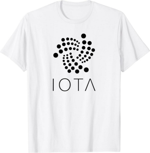 Iota Floating T-Shirt Official Logo Crypto Token Investors